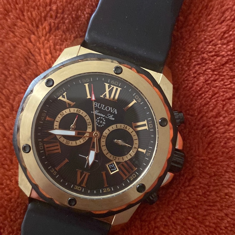 Mens Bulova watch great condition